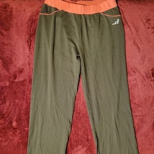 NWOT WOMENS BCG PANTS BROWN AND ORANGE SIZE S